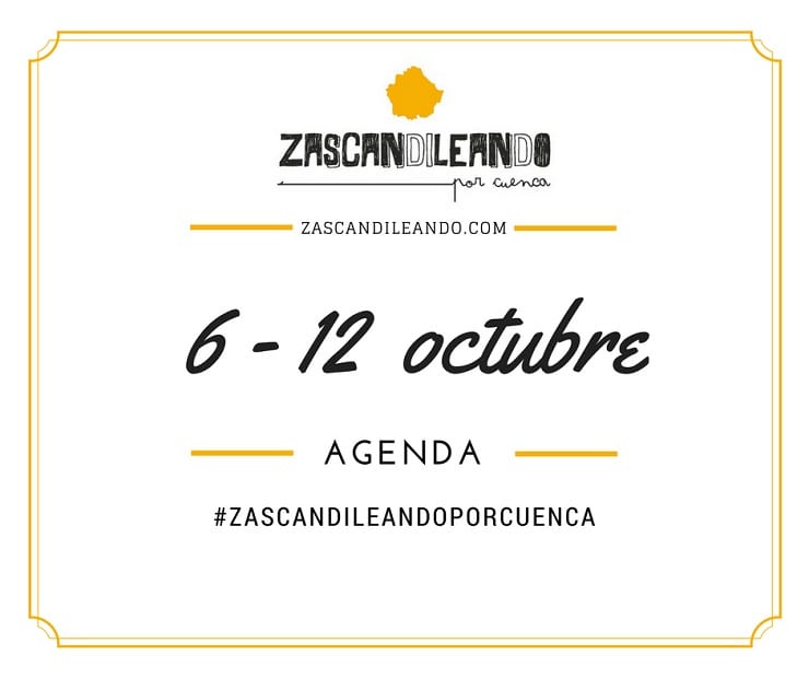 Agenda del 6 al 12 de octubre de 2016 en Cuenca